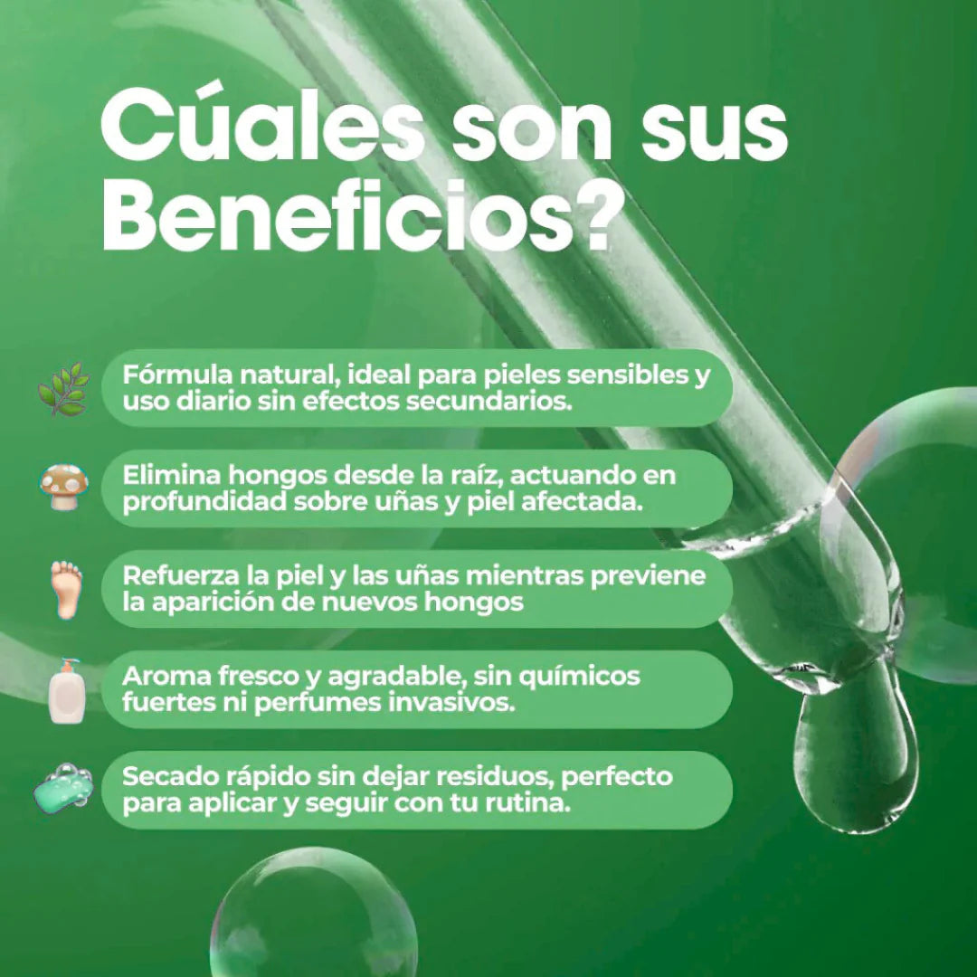 TERBINAFINA : El aceite que elimina los hongos de tus uñas