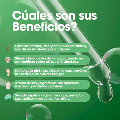 TERBINAFINA : El aceite que elimina los hongos de tus uñas